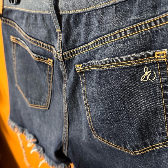 sam edelman • two tone shorts - Picture 6 of 6